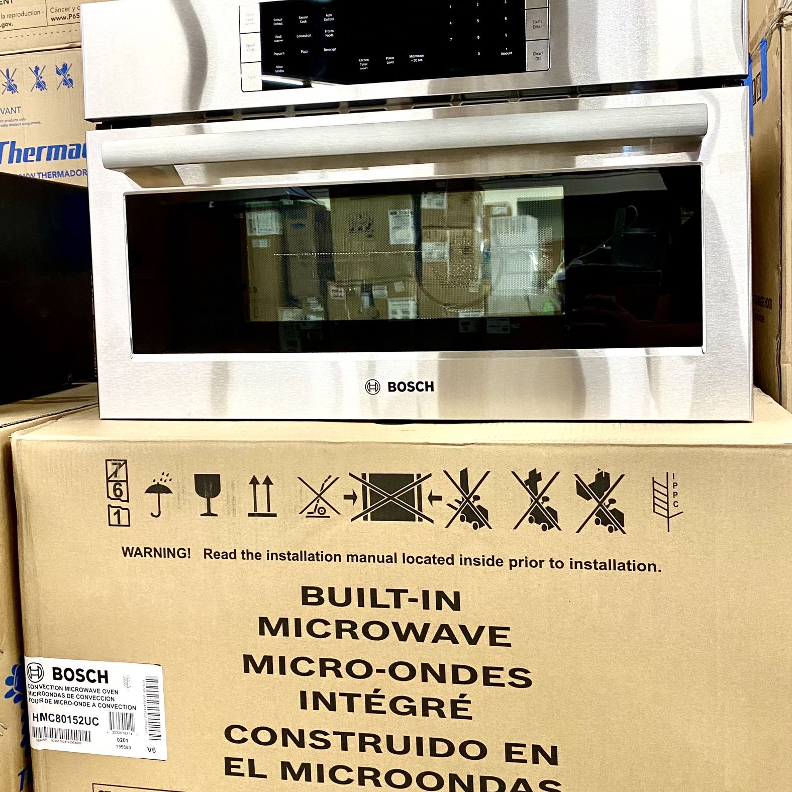 Bosch 800 Series 30in Convection Microwave Speed Oven