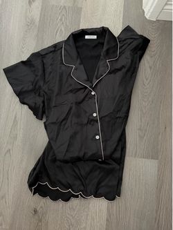 Women’s Satin Pajama Set - Size 2XL (Runs Small / Fits Like XL)