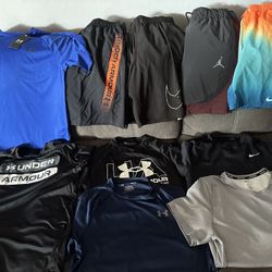 Nike And under Armour Clothes 