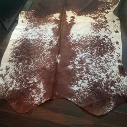 Hugh Cow skin Rugs No Spots Clean