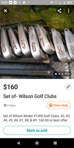 Set of Wilson Golf Clubs