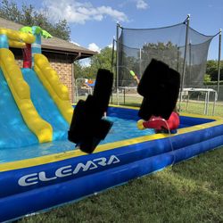 inflatable water slide