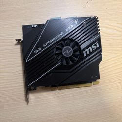 M.2 Expansion Msi Storage For Computer (untested) 