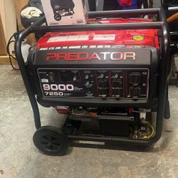 PREDATOR 9000 WATTS MAX STARTING WATTS