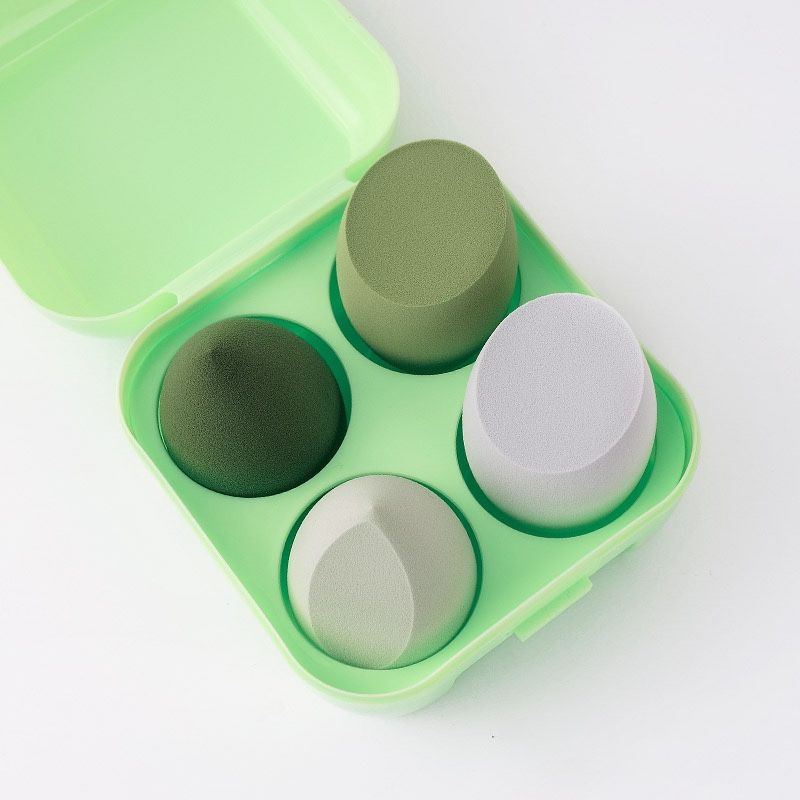 Makeup Sponge 4Pcs blender sponge for Liquid, Cream, and Powder