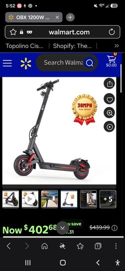 Electric scooter