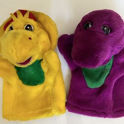 Barney & BJ Puppets 