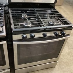 Whirlpool Gas Stove 5 Burners 30” Inch Wide 