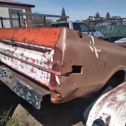 Traler For Sale A Old Chevy Truck Bed   