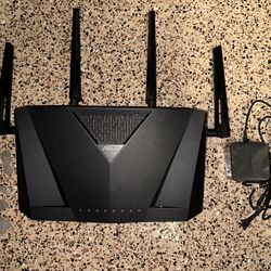 ASUS RT-AC3100 Dual Band Wireless AC3100 Gigabit Router good condition w/ power