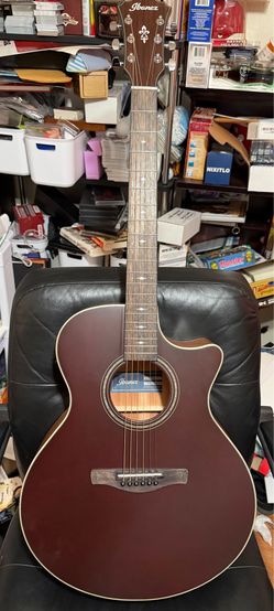Ibanez acoustic electric guitar