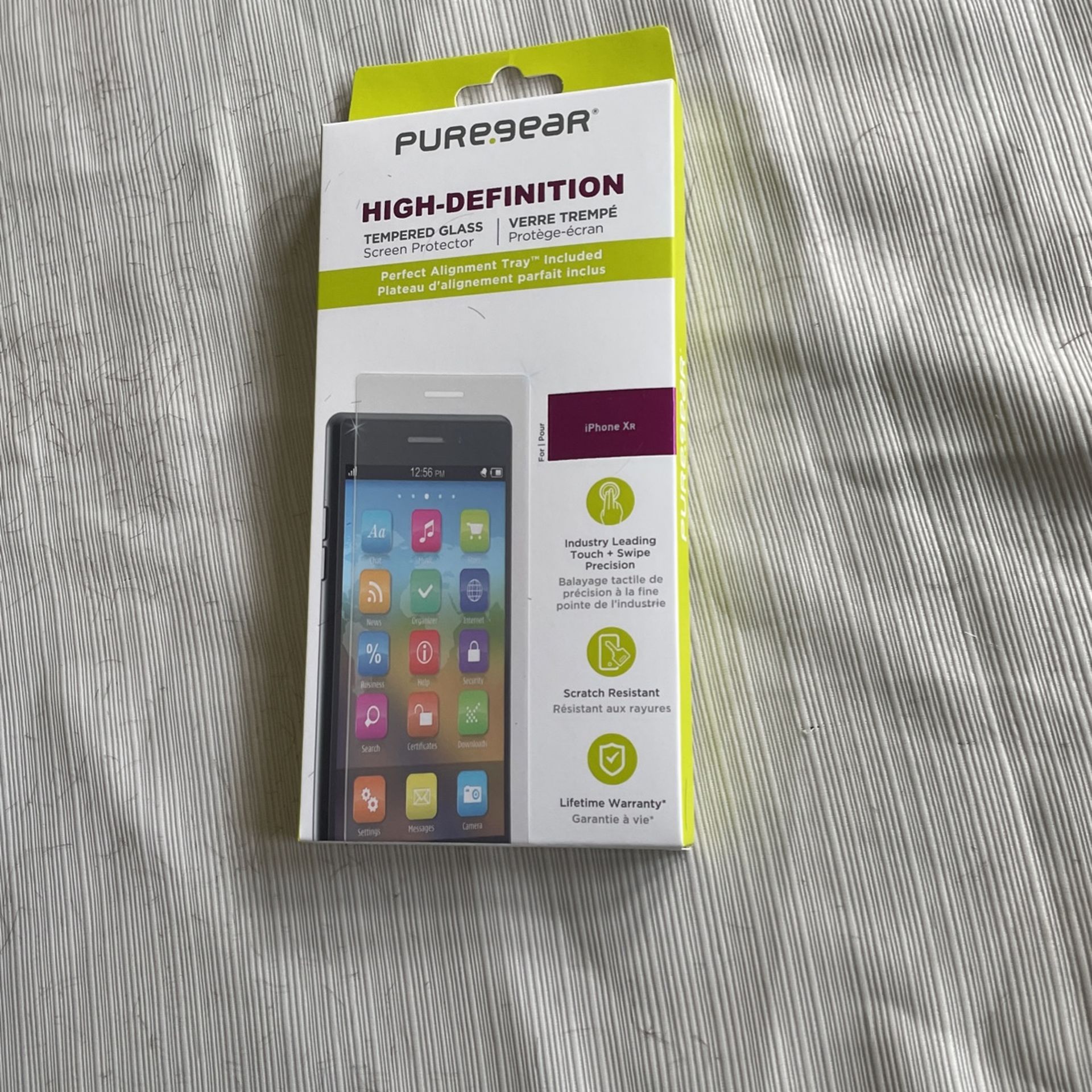 Puregear High Definition Tempered Glass iPhone XR Screen Protector