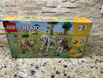 LEGO Creator 3 in 1 Adorable Dogs Animal, 31137, NIB/ Sealed