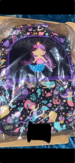 Kids Mermaid Print Backpack