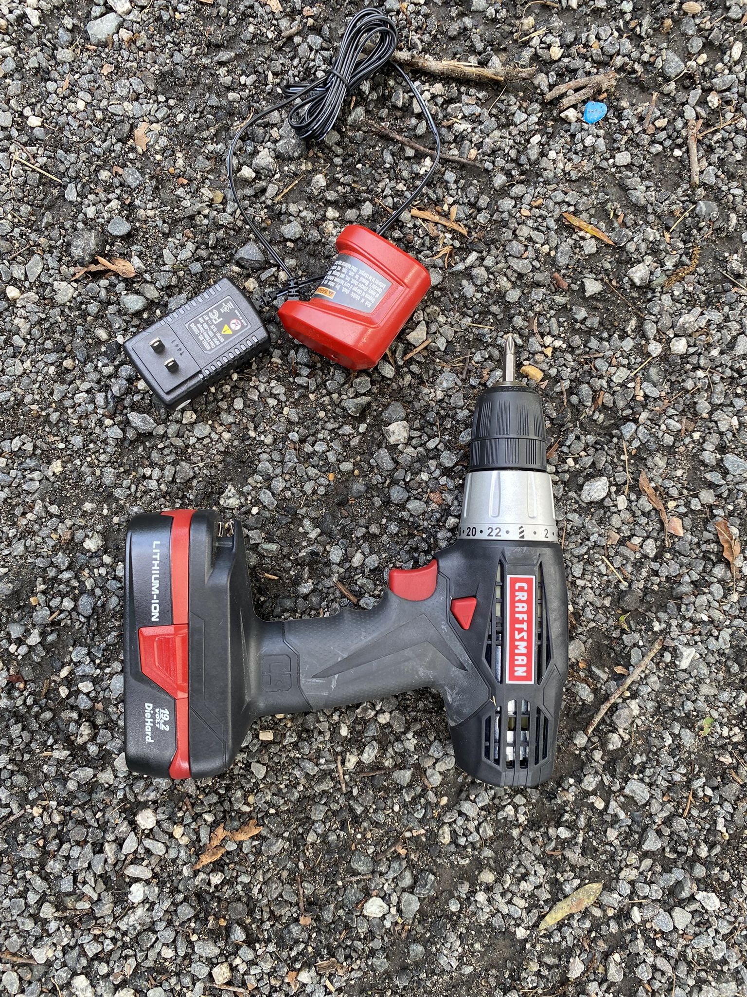 Craftsman Drill With Charger