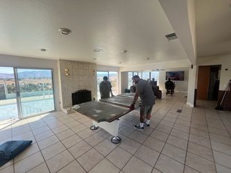 Billiards pool table