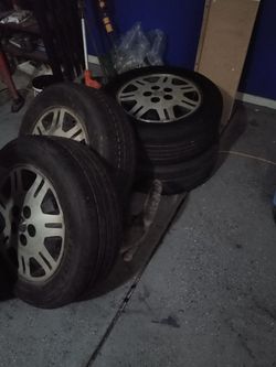 Rims and tires 215/60R16