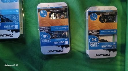 New Tri-links 10" Saw Chain 2pk