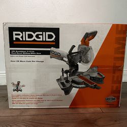 RIDGID 18V Brushless Cordless 7 1/4" Mitre Saw (Tool Only) 