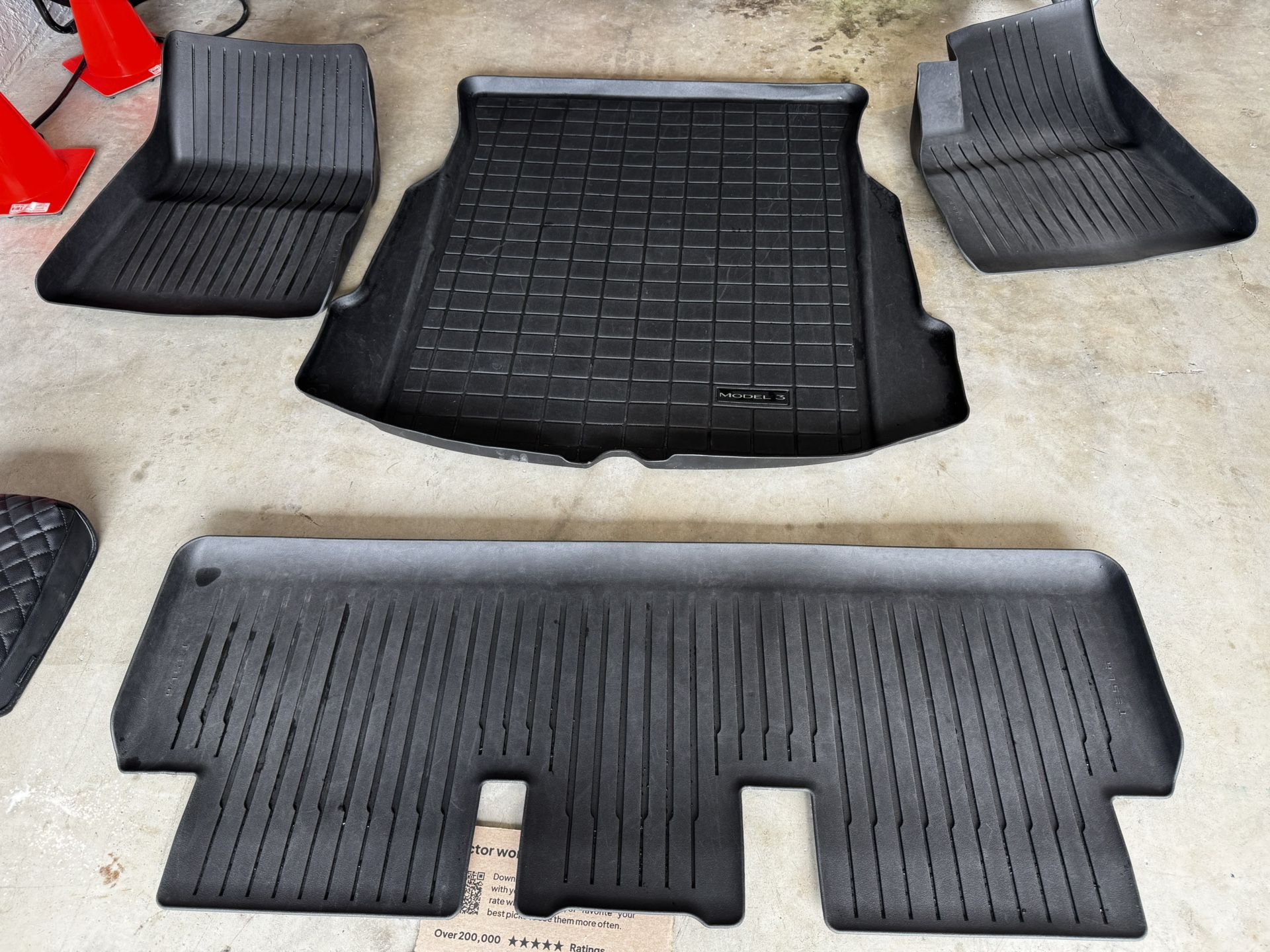 2021 Tesla Model 3 Accessories SEE BELOW - Fits I Think 2017-2023