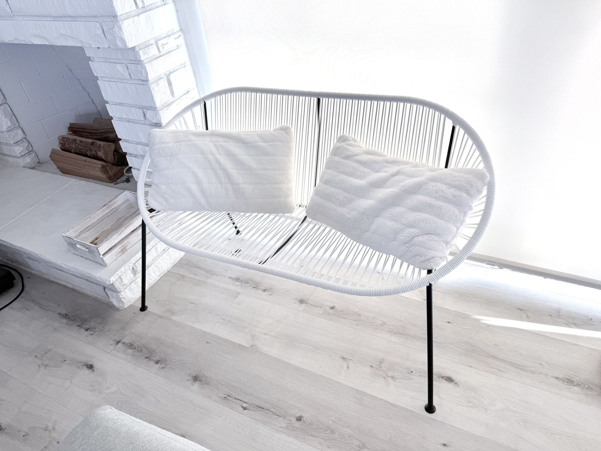 CB2 Loveseat / Outdoor or Indoor