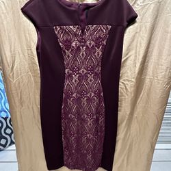 Connected Deep Purple Dress.