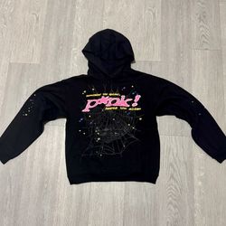  Sp5der P*nk Hoodie