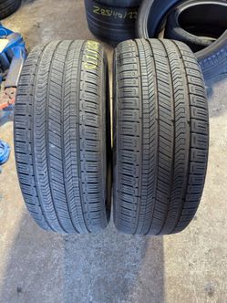 245/50R20 CONTINENTAL CROSS CONTACT RX PAIR OF TIRES