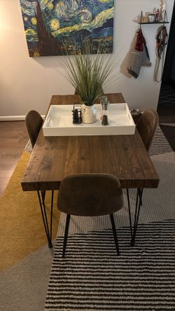 Dining Room Table With Four Chairs