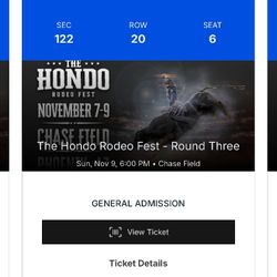 Hondo Rodeo Fest - Round Three 🎟 