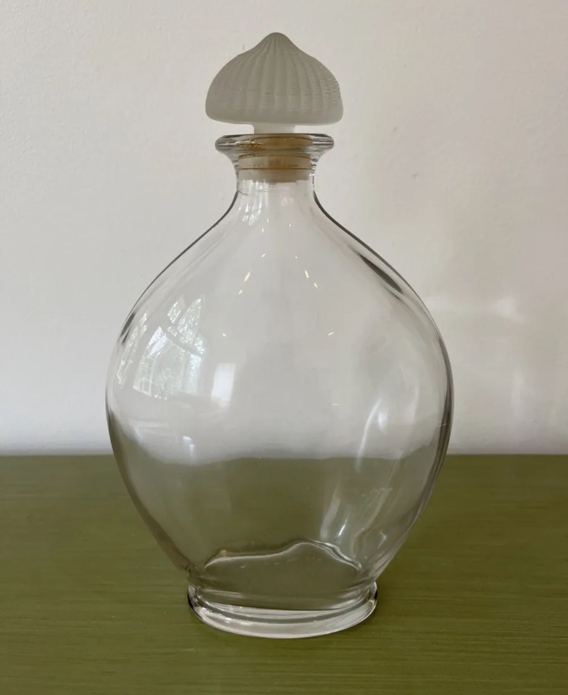 Vintage Guerlain Shalimar Empty Perfume Bottle 10" Tall