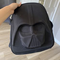 Star Wars Death Vader Loungefly Lounge Fly Back Pack 3d Black