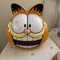Vintage Garfield Sunbeam Electronic LED Digital Alarm Clock