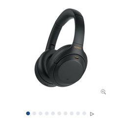 WH-1000XM4 Wireless Premium Noise Canceling Headphones | Black