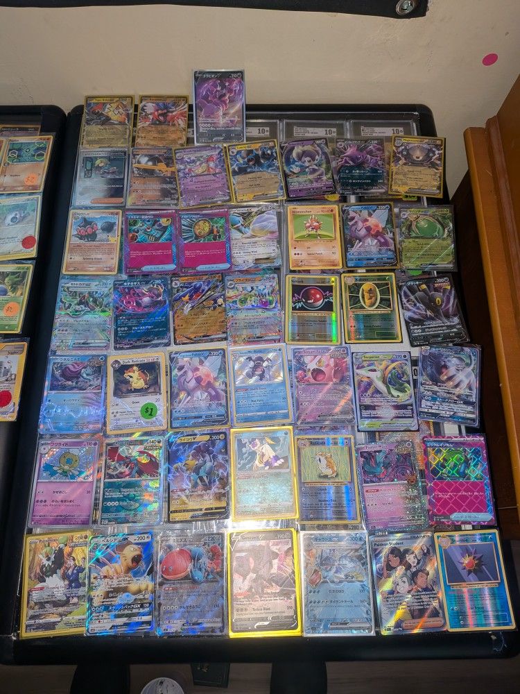 $1 dollar Pokemon Card singles (GX, EX, V, VStar, VMax, Mega & More)