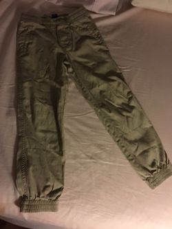 Boys Polo khaki joggers size 7