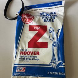 (3) HOOVER Type Z Power Drive Vacuum Bag (contact info removed)Z GENUINE W/belt