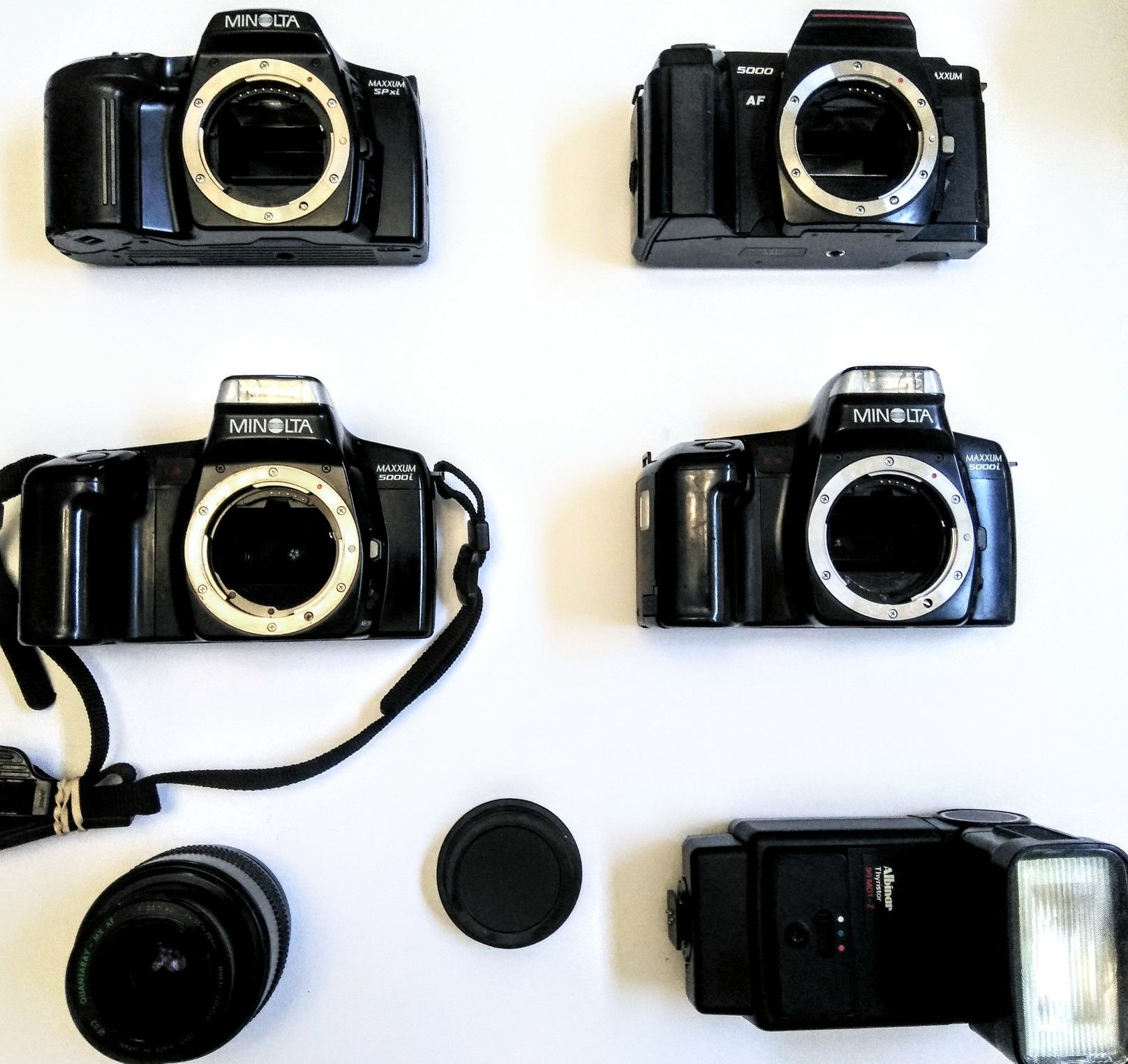 Minolta Film Camera Bundle + Accessories