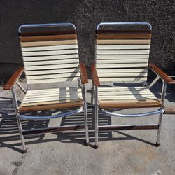 Vintage Beach Chairs
