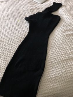 black dress