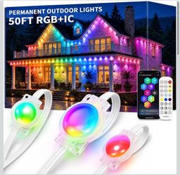 50FT Permanent Outdoor Lights