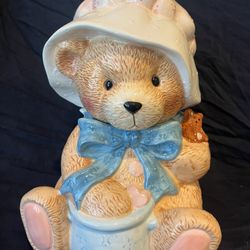 Vintage Cherished Teddies Cookie Jar by Priscilla Hillman Enesco Corporation