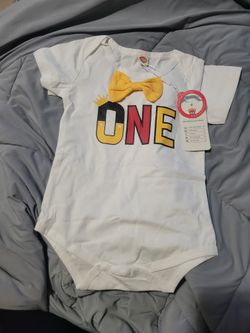 Mickey First Birthday Onesie-size 12-18 Months