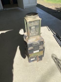 Antique Johnson Fare Box Company Fare Box