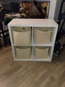 Storage dresser cube