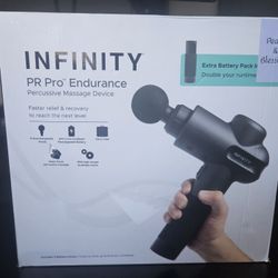 Infinity PR Pro™ Endurance Percussion Massage Gun – Brand New in Box