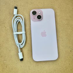iPhone 15 128gb Pink Unlocked! Good Condition 