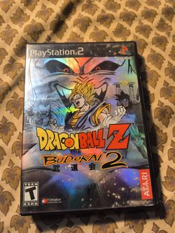 PlayStation 2 Dragon Ball Z Budokai 2 .....$15