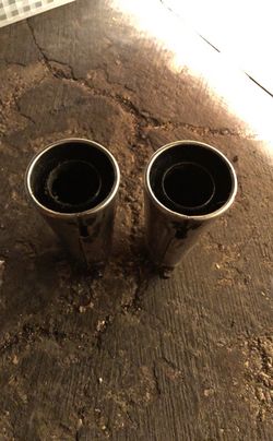 CHROME EXHAUST TIPS