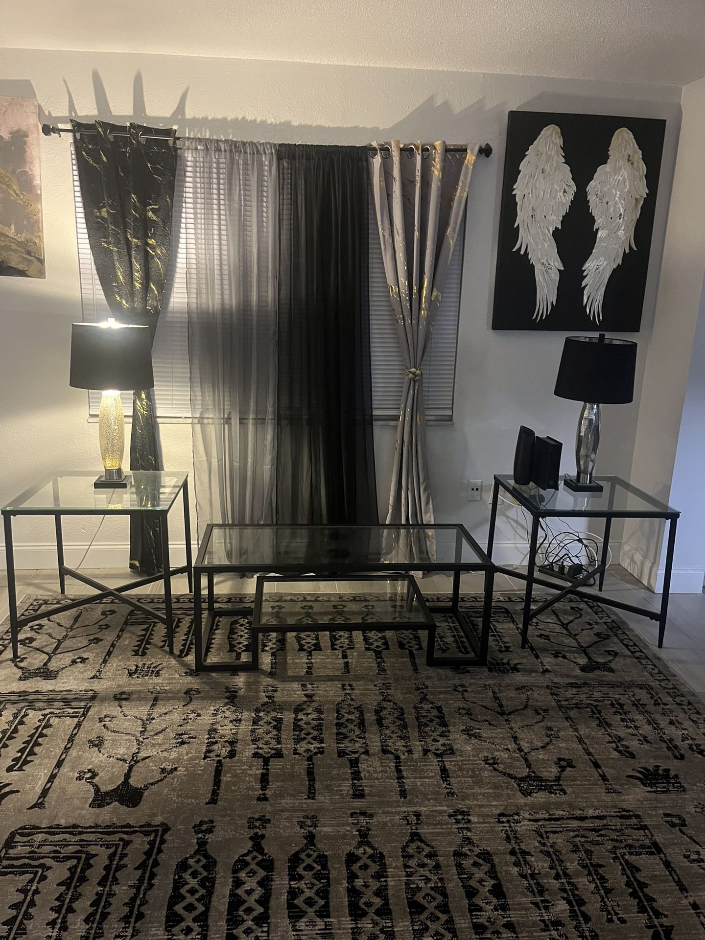 Ashley brand Coffee Table And 2 End Tables For Sell